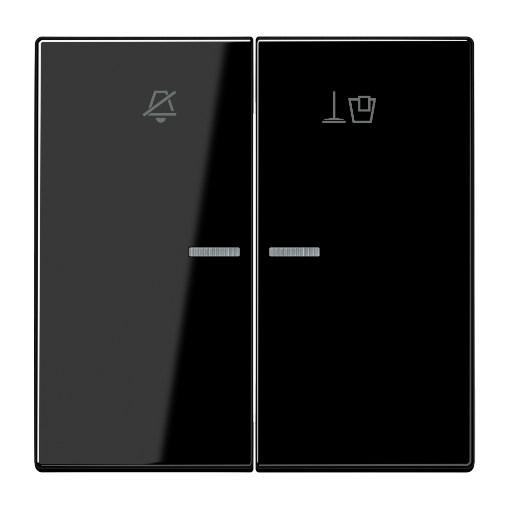JUNG Kontrollwippe Schalter sw LS RU KO5 M SW div.Symbole