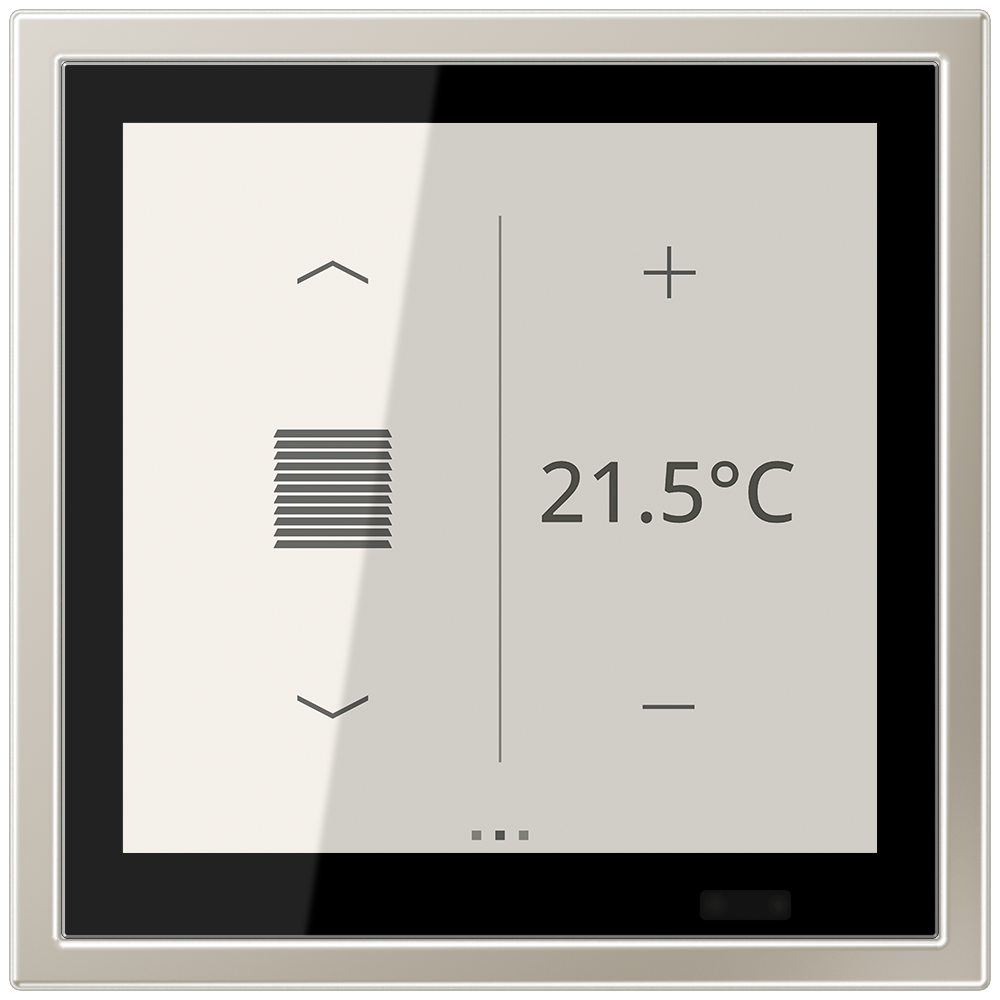 JUNG Bedienelement KNX Kst edst UP LSZ ES 459 BF D 1S man.SollwVerst