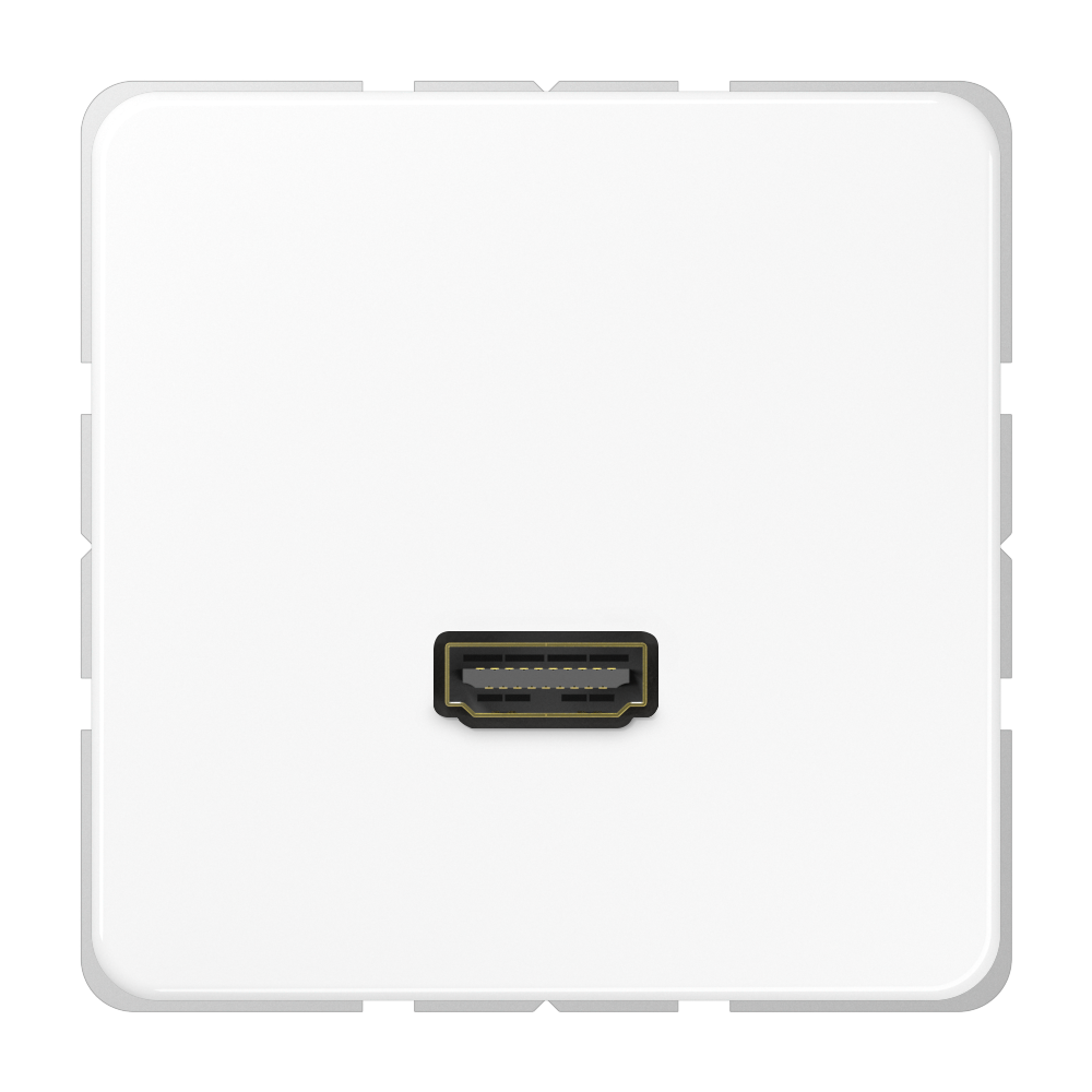 JUNG HDMI-Steckdose UP Kanaleinb 1HDMI CD MA 1112 WW ws RAL9010