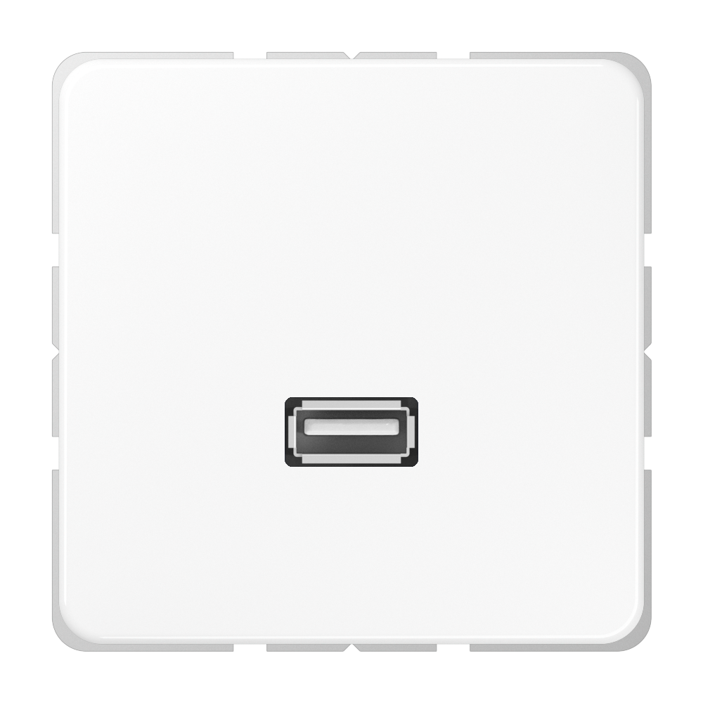 JUNG Multifunktionsdose UP Kanaleinb ws CD MA 1122 WW 1data RAL9010