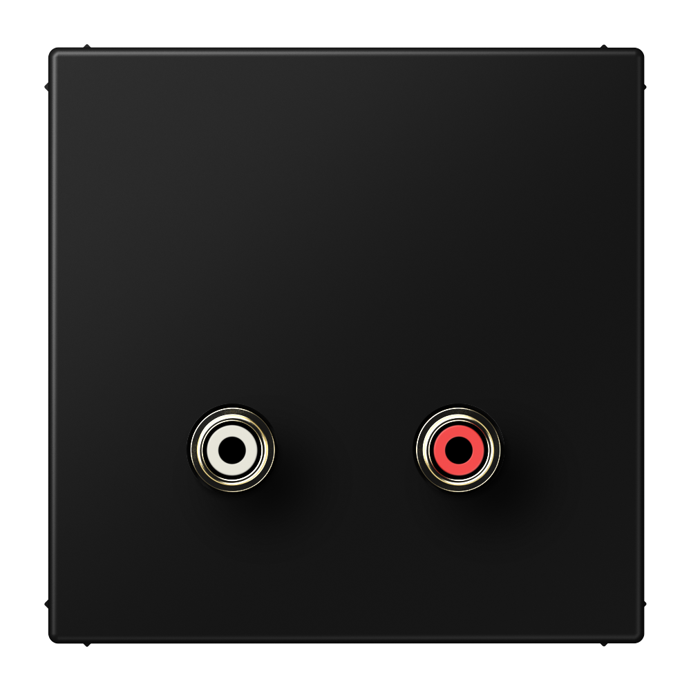 JUNG Multifunktionsdose UP Kanaleinb sw LS MA 1021 SW 1data RAL9005