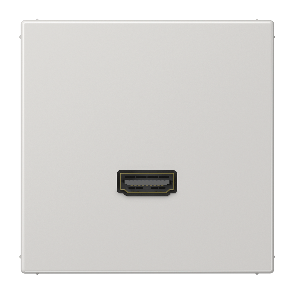 JUNG HDMI-Steckdose UP Kanaleinb 1HDMI LS MA 1112 LG gr RAL7035