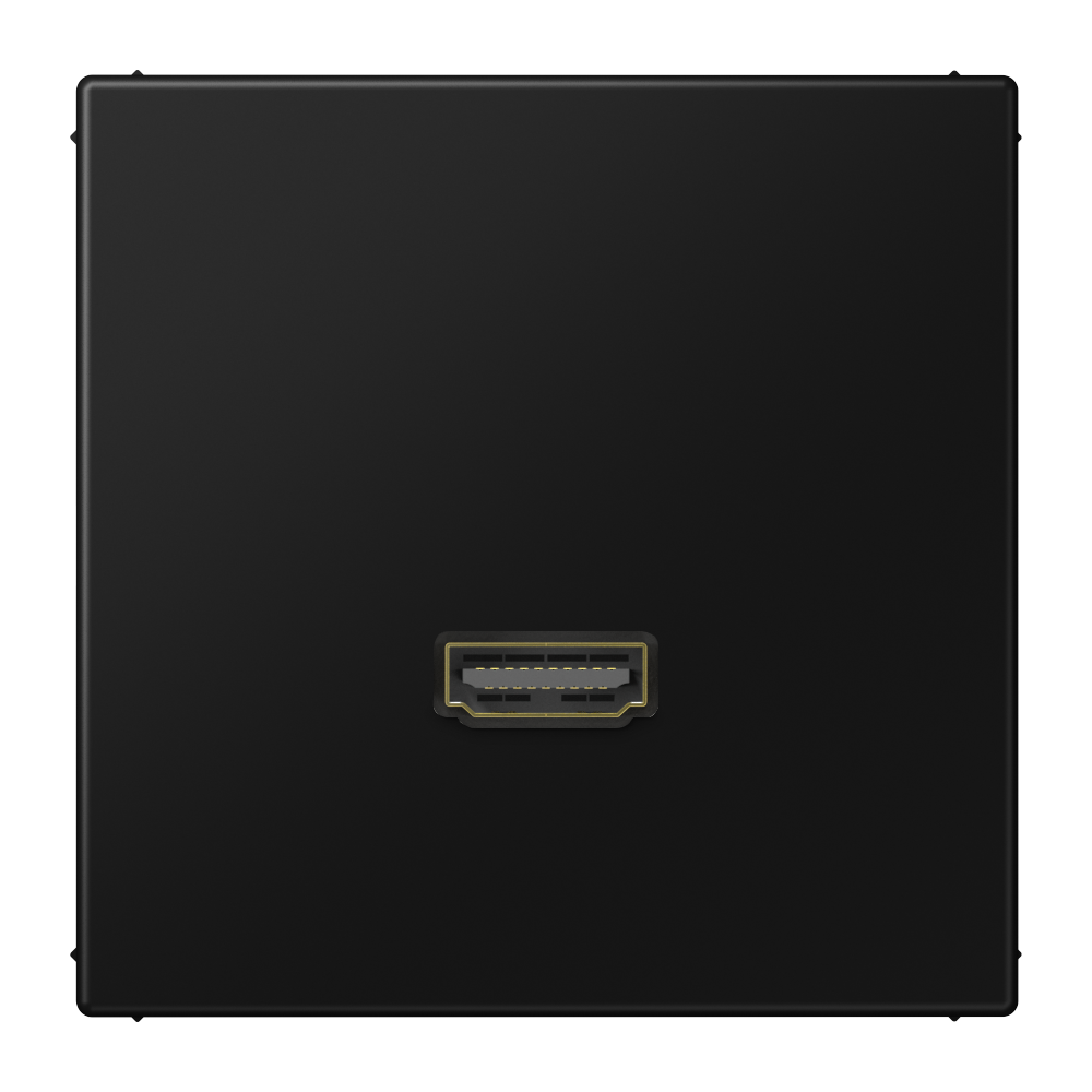 JUNG HDMI-Steckdose UP Kanaleinb 1HDMI LS MA 1112 SW sw RAL9005