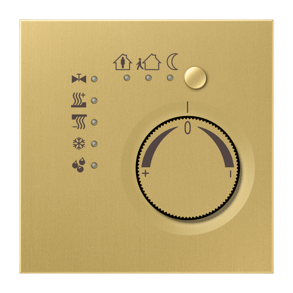 JUNG Raumtemperaturregler UP KNX ms mt LS ME 2178 TS C Bedienelement LED