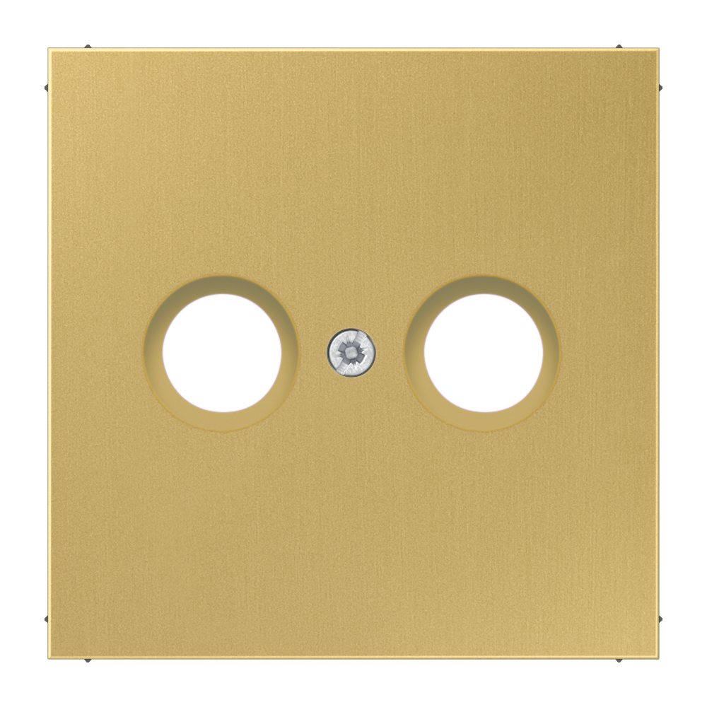 JUNG Zentralplatte Ant.dose 2f ms LS ME 2990 TV C Schraubbef