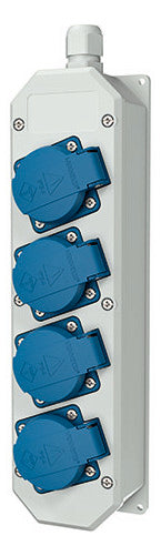 MENNEKES Steckdosenleiste 4f gr 30° IP44 88678 qmm
