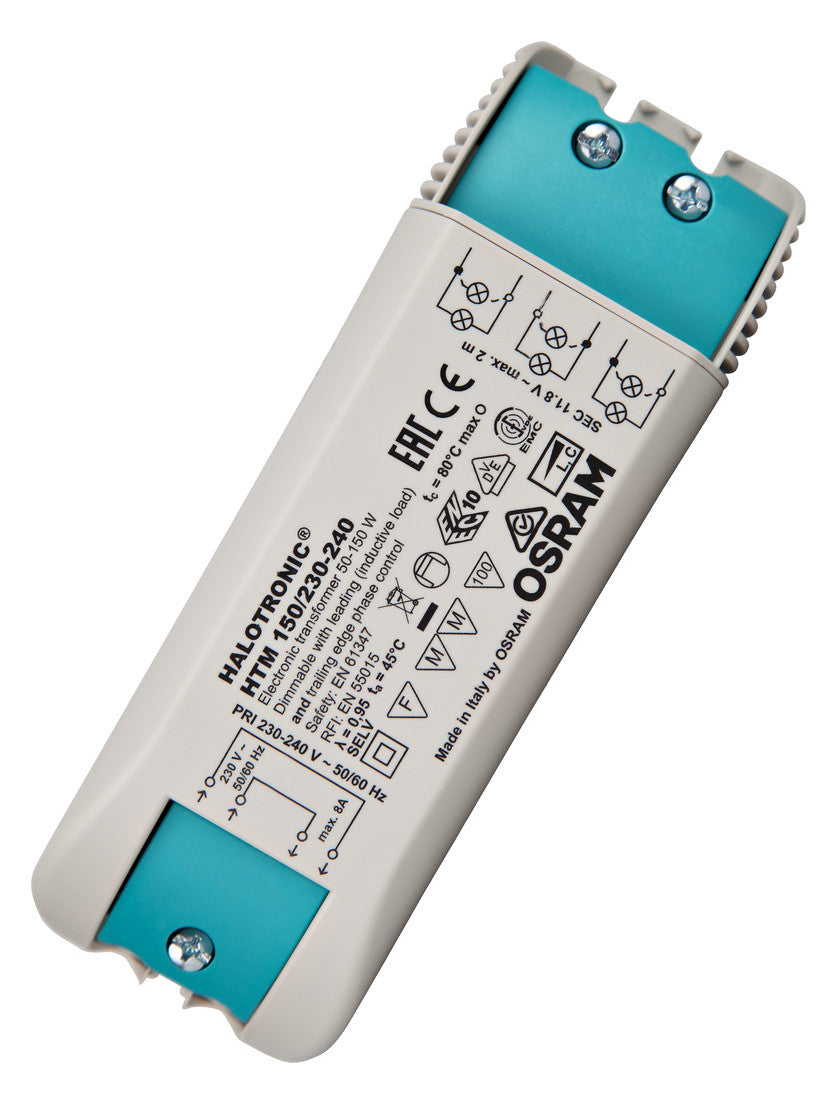 OSRAM Sicherheitstrafo 50-150W 12V gr HTM 150/230...240 153x54x36mm Konv