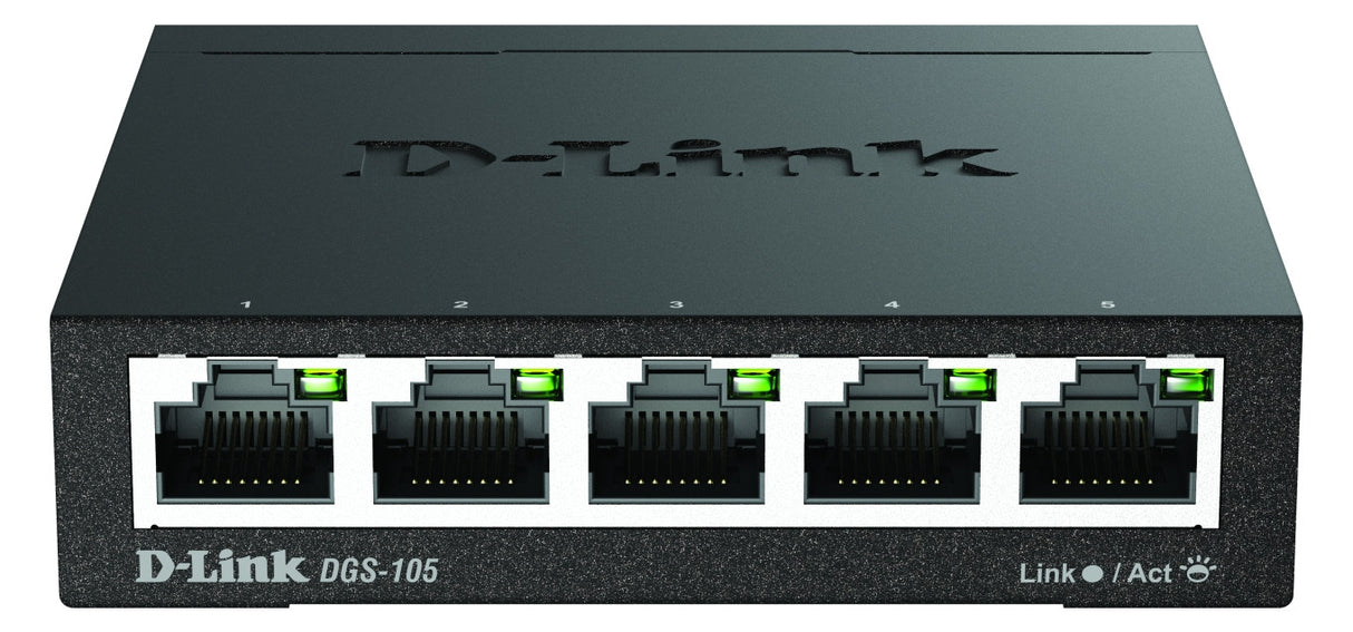 D-Link Tischswitch 5x10/100/1000Mbps DGS-105/E Layer2