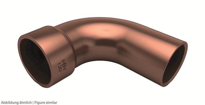 Bogen 90 Grad K5001 1-5/8" löt i/a K65 (Kupferlegierung)