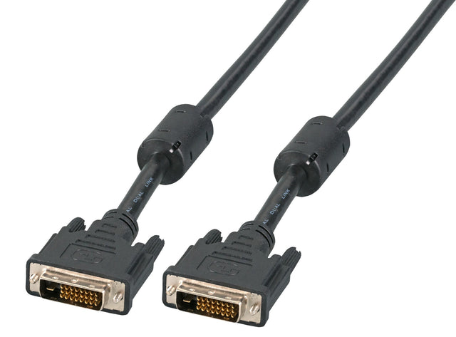 DVI Monitorkabel Dual Link, DVI-Digital 24+1, AWG28, 2m Stück