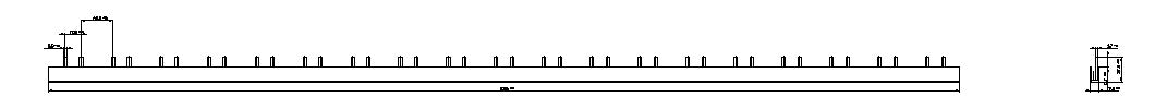SIEMENS Phasenschiene 2ph 18mm 996mm 63A 5ST3735-1 10qmm Stift isol