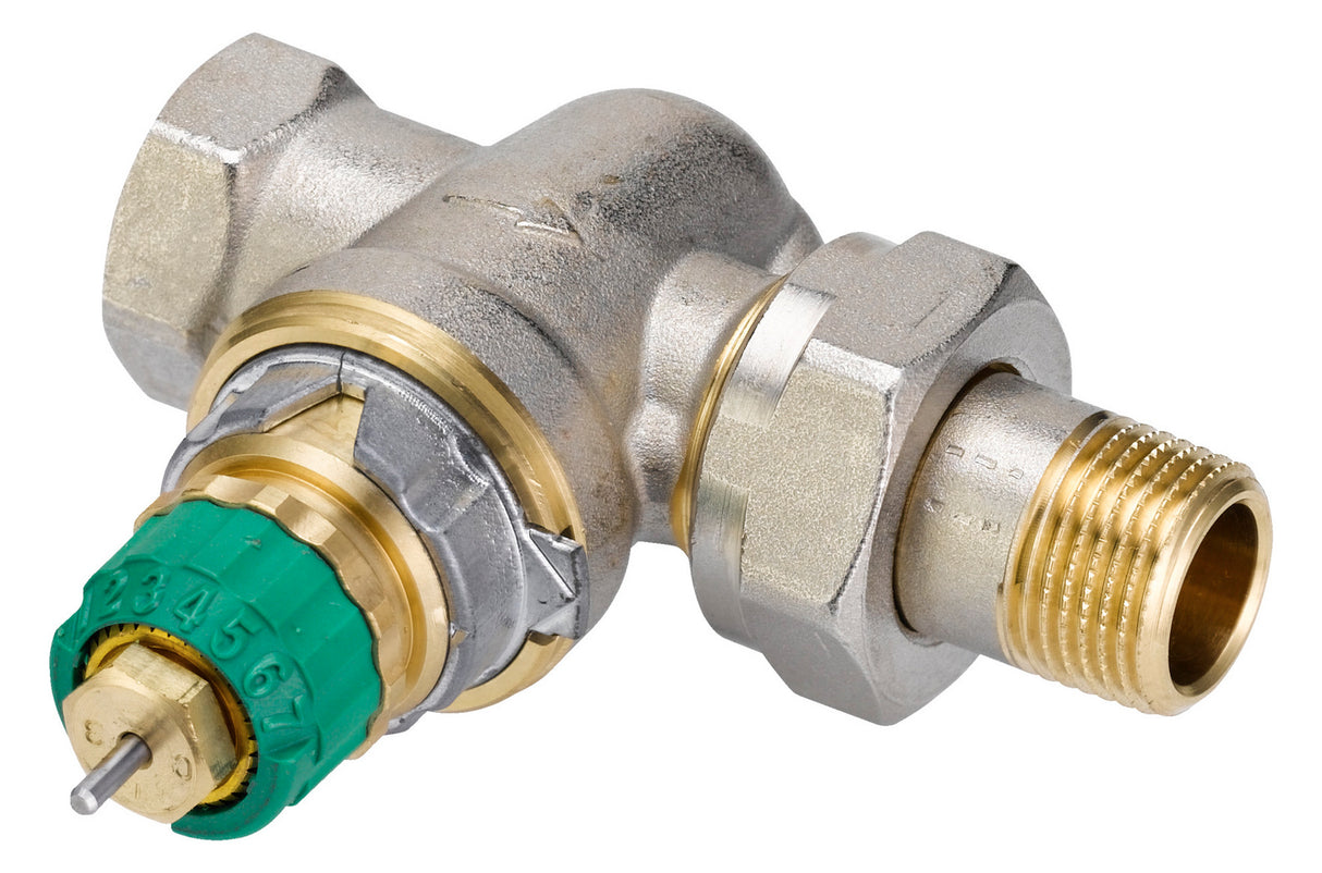 Dynamic Valve RA-DV 10 druckunabhängig, R 3/8, DG, vernickelt