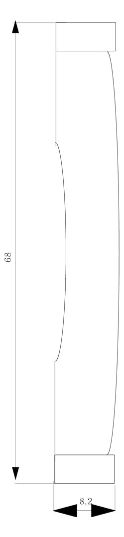 SIEMENS Rahmen 1f ti-ws glz Kst DELTAstyle 5TG1327
