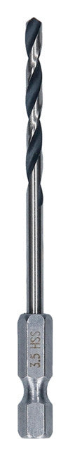 BOSCH-EW Metallbohrer 3,5mm Sechskant 2608577542 39/79mm
