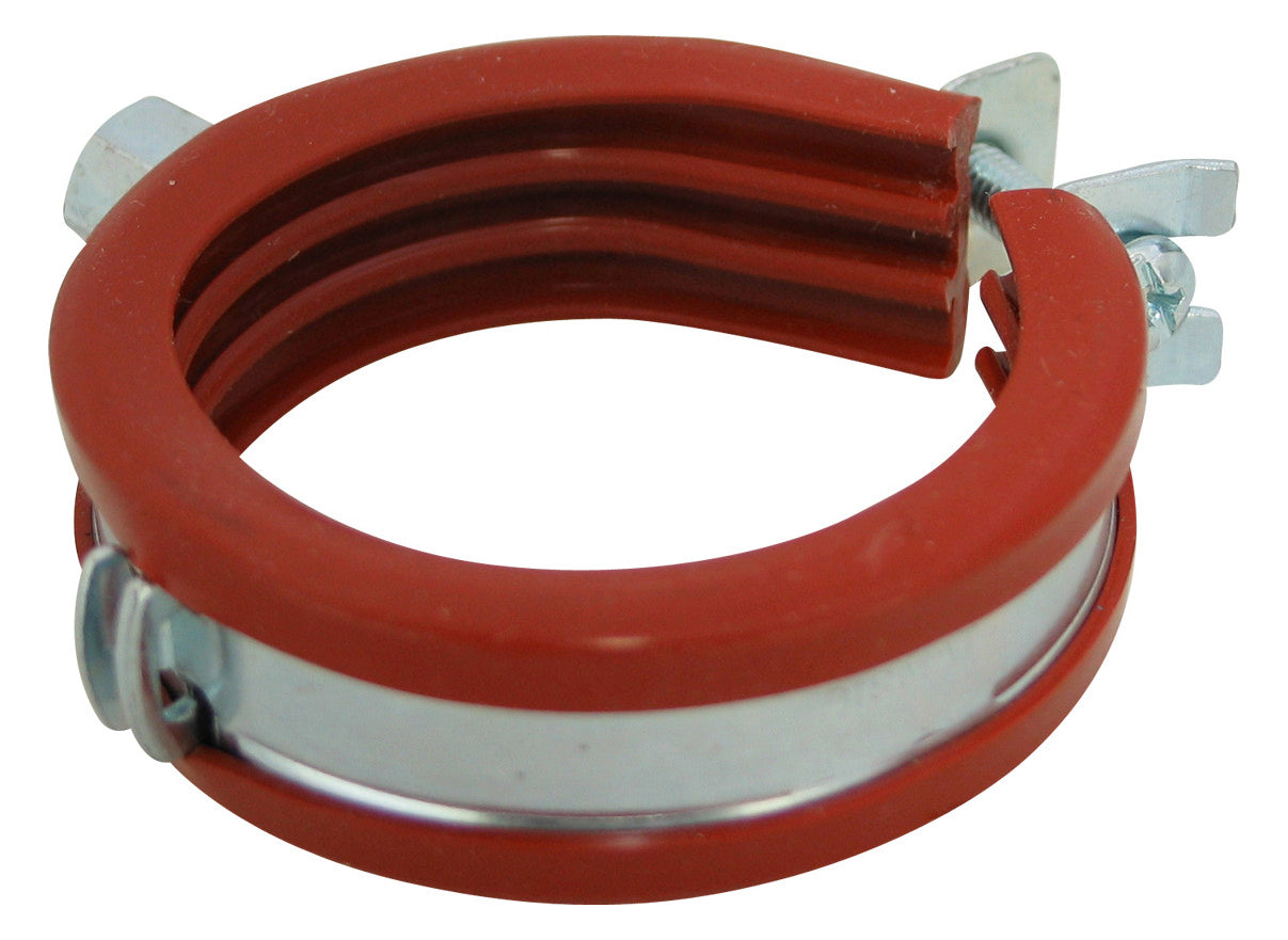 WALRAVEN Rohrschelle BISMAT 2000 Silikon 57-63 mm ev M8/M10 Einschraubenschelle
