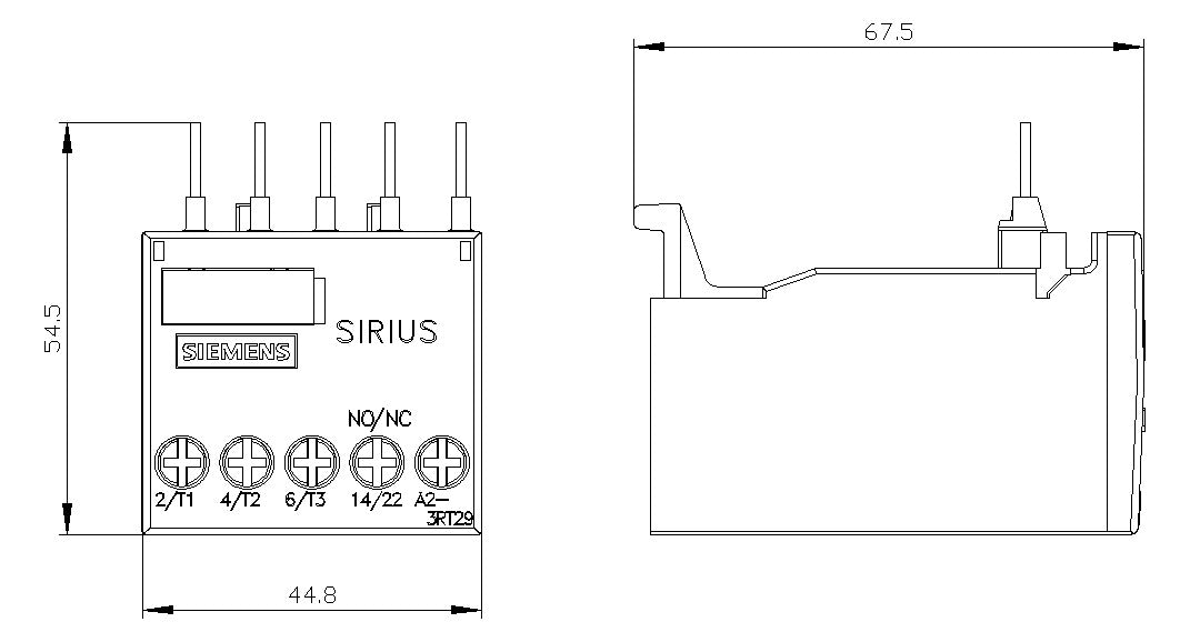 SIEMENS Entstörmodul RC-Glied 575V/50Hz 3RT2916-1PA2