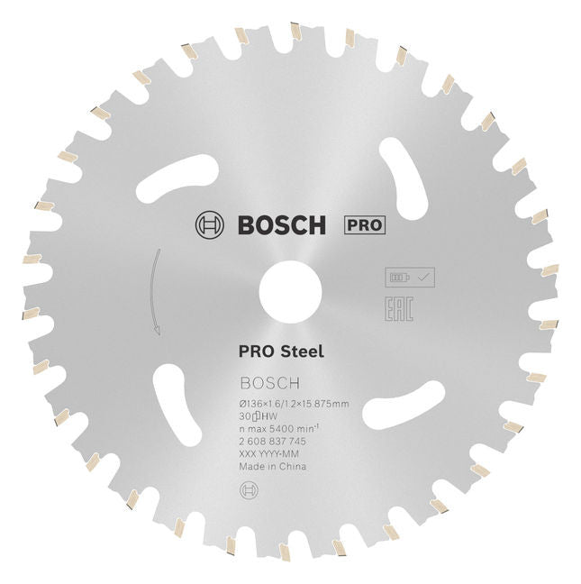 BOSCH-EW Kreissägeblatt 136mm 16mm 2608837745