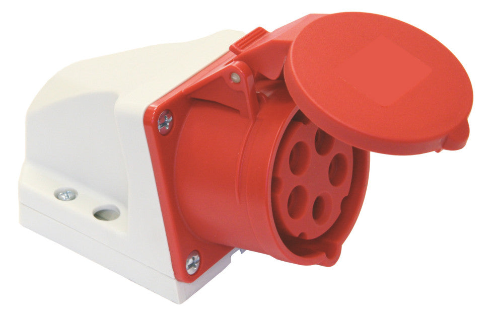 ELEKTRA Wandsteckdose-CEE 32A 62878 400V 5-polig CO532/6H
