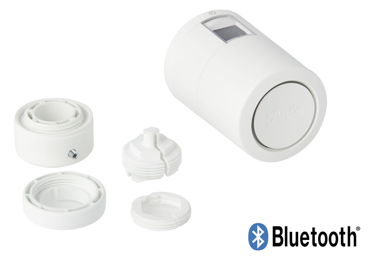 Danfoss Heizkörperthermostat Eco 4-28C, für RA u. M30x1,5, Bluetooth, PID | 014G1001
