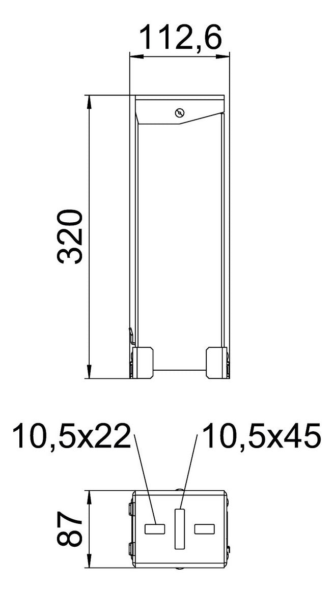 BETTERMANN PV-Montagesystem 10° Flachd STL 15 DD ST