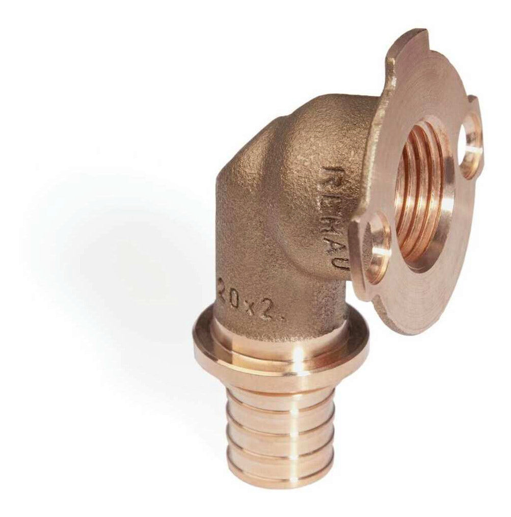 Rehau Flansch-Wandwinkel RX+ 20 x Rp 1/2 | 14563821001