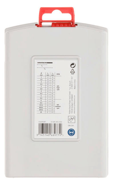 BOSCH-EW Bohrerset 19tlg 1-10mm Box 2608587013