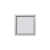 SIEDLE Rahmen-Türstation 4f UP si alu KR 611-2/2-0 SM 231x231x15mm