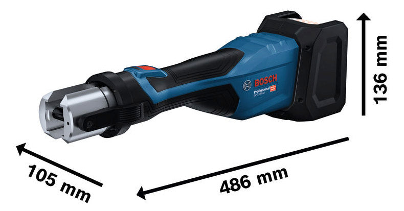 BOSCH-EW Presswerkzeug Fittinge f.ST 18V Professional GPT 18V-32 (SOL