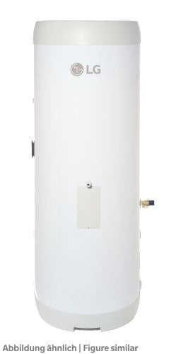 Kombiwassersp. 300l LG OptimaGeocoil für WP mit Trinkwasserprio, 223l/62l