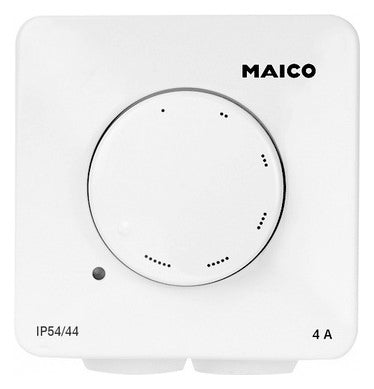 MAICO Drehzahlsteller AP ws 4A 230V 1ph STX 4 6stuf aus Schaltkont IP44 RAL9010