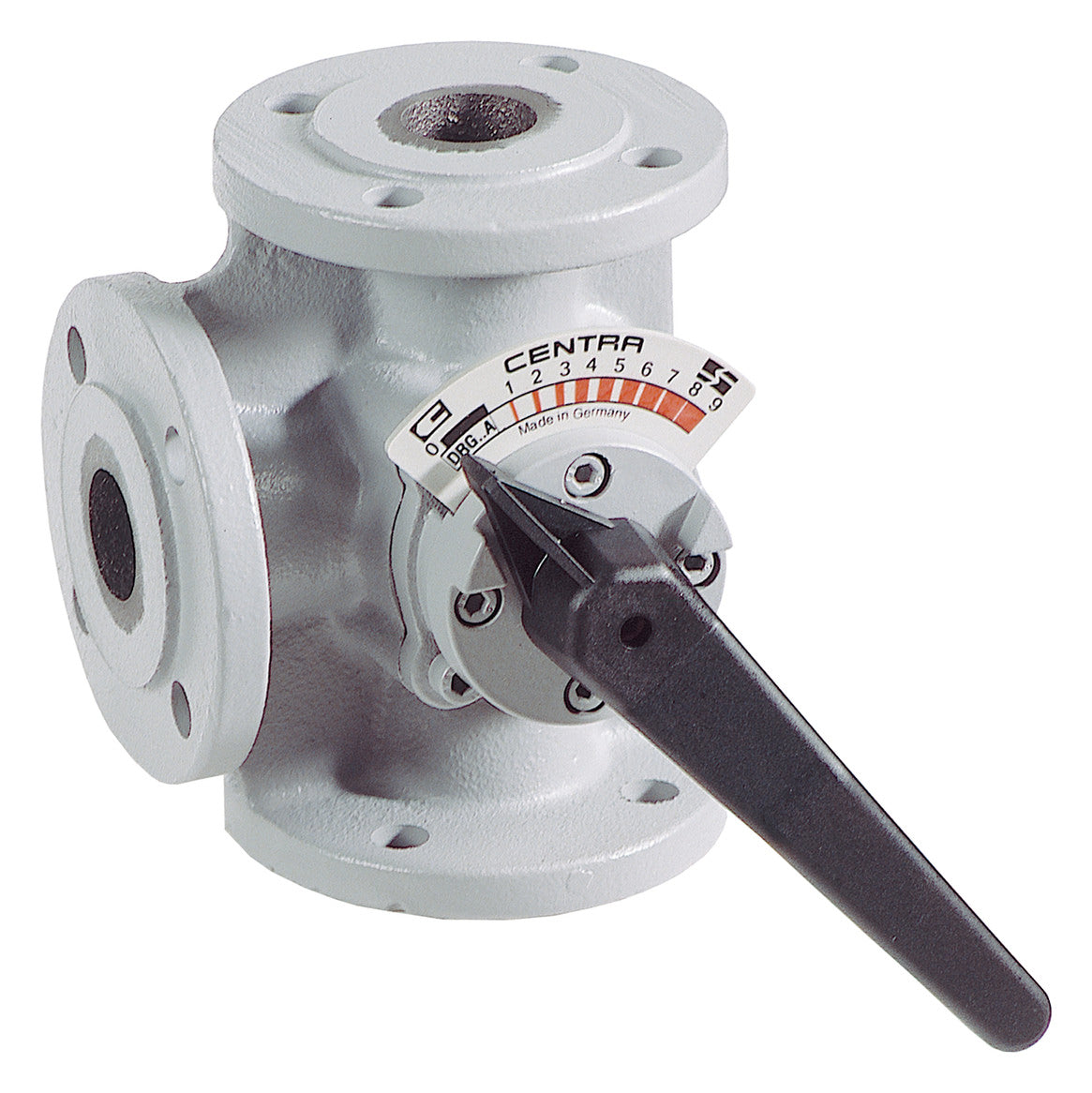 Honeywell CENTRA 3-Wegemischer PN 6 Typ DR150GFLA m.geradem Dg.,DN 150 m.Flanschanschluss