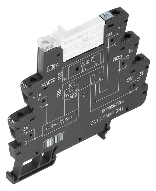 WEIDMÜLLER Schaltrelais 24V/AC 1W IP20 TRS 24VUC 1CO 6,4x90x88mm Schraub