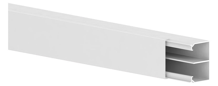 GGK Leitungsführungskanal Kst aws unbeh LFG 40x60t 40x57x2000mm RAL9010