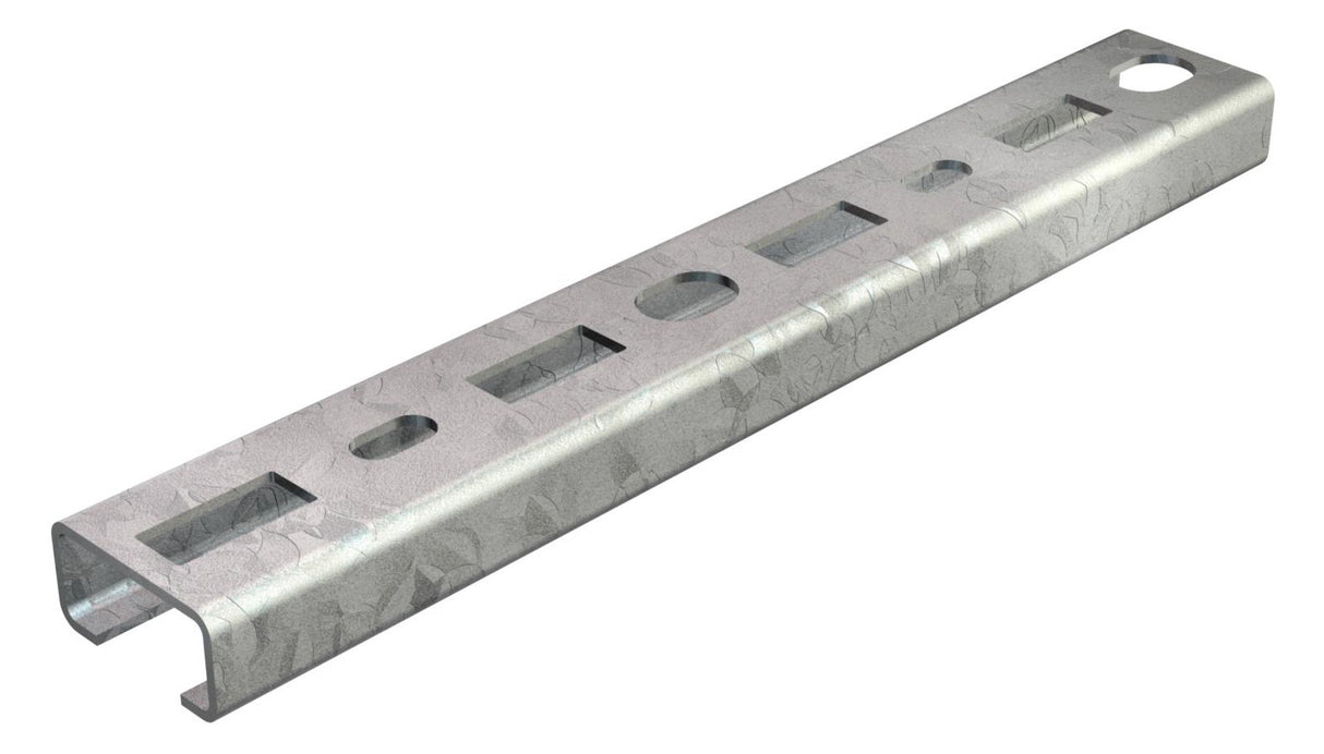 BETTERMANN C-Profilschiene ST 16mm CM3015P2000FT 2000x30x15mm D1,5mm