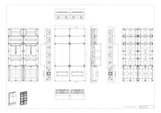 SPELSBERG Zählergehäuse Aufb IP54 Kst ZVi 10560-S 600x1050x210mm m.Tragschien