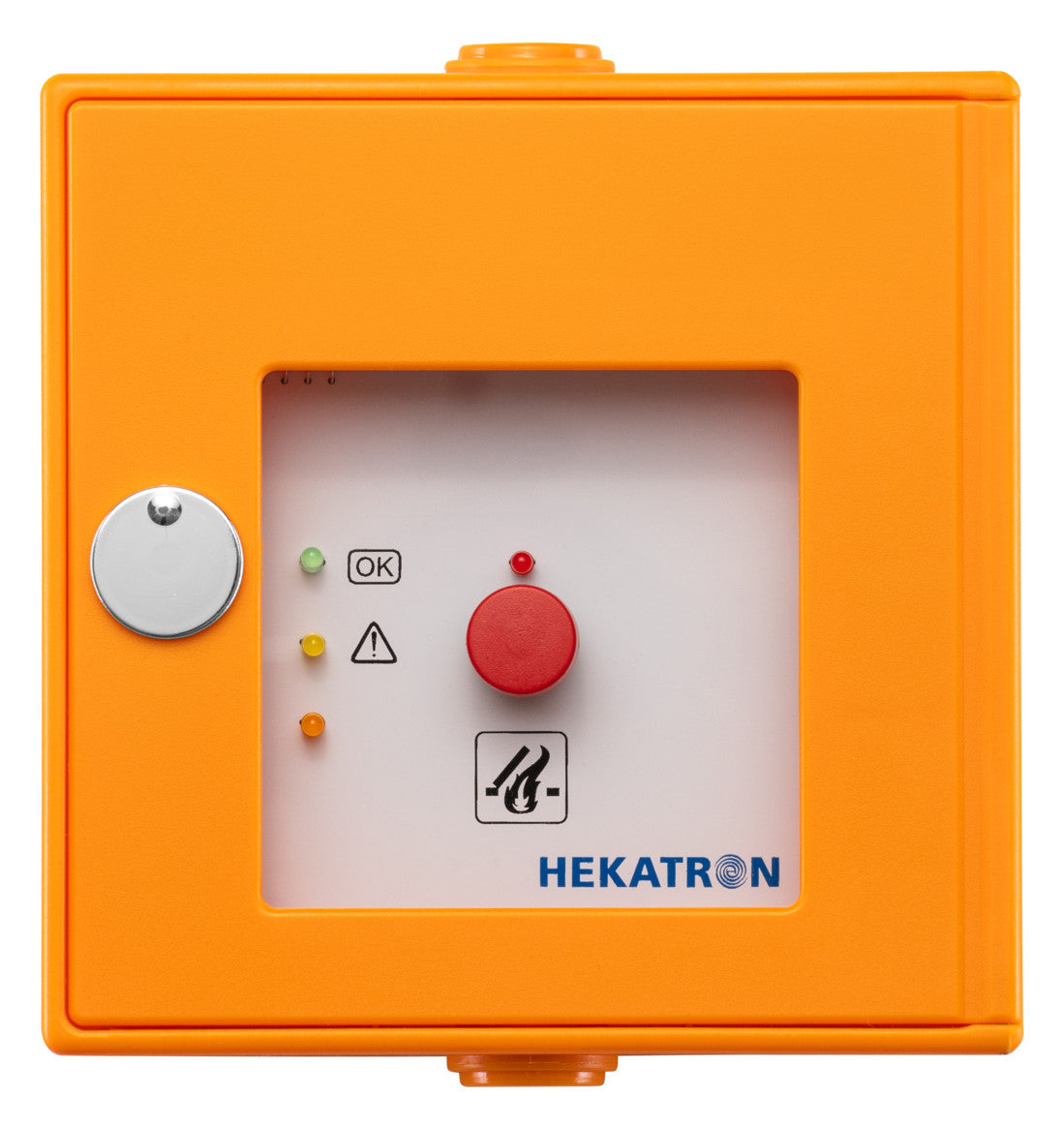 HEKATRON Drucktaster or 2W AP IP20 m.Bel DKT 02 or Buchstab