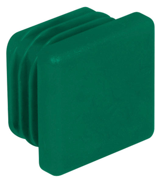 WALRAVEN Schienenendstopfen 30x30 Polyethylen 30x30x18,5 grün