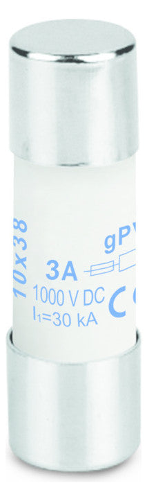 WEIDMÜLLER Zylindersicherung 3A 1000V DC FUSE 10X38 3A 1000 VDC GPV 10x38mm