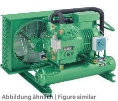 Verflüssigungss. Bitzer LH104E/S4N- 8.2Y 2-stufig, luftgekühlt, ohne Öldrucksch.
