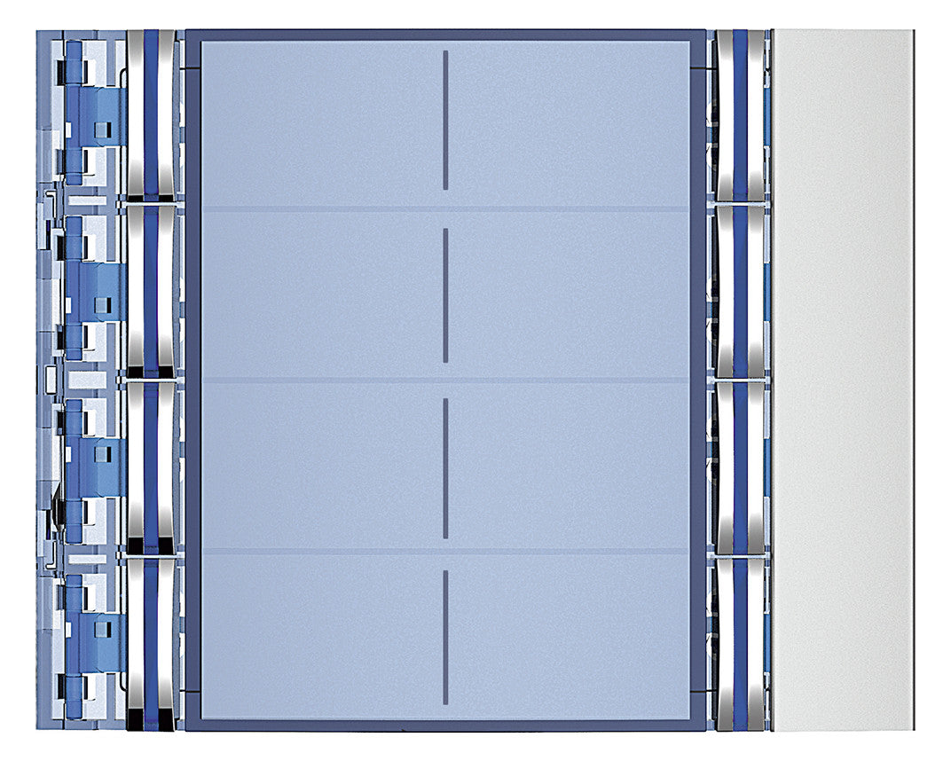 LEGRAND Tastenmodul Bus 8RT gr SFERA ALLMETAL Bticino 352181 115x91x11m