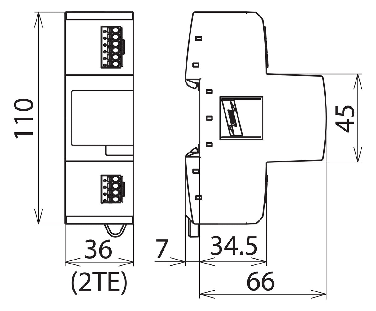 DEHN SE Kombiableiter 100-110VAC 400Va-a DVR 2 BY S 150 FM 100-150VDC 650Va-e