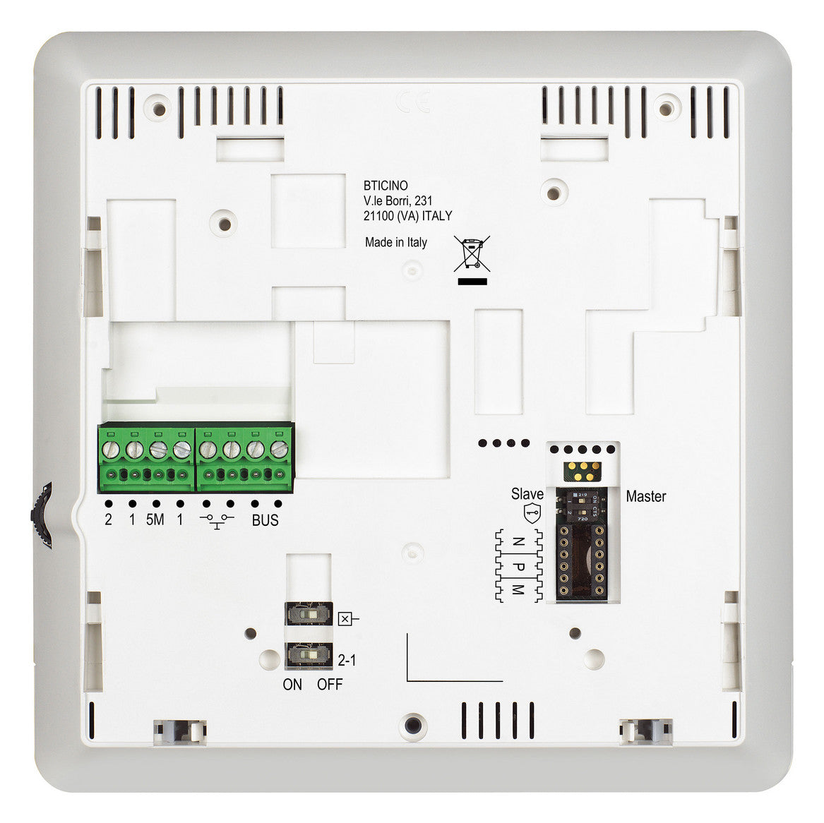 LEGRAND Haustelefon AP ws Bticino 344922 Hörerl.Sprechst