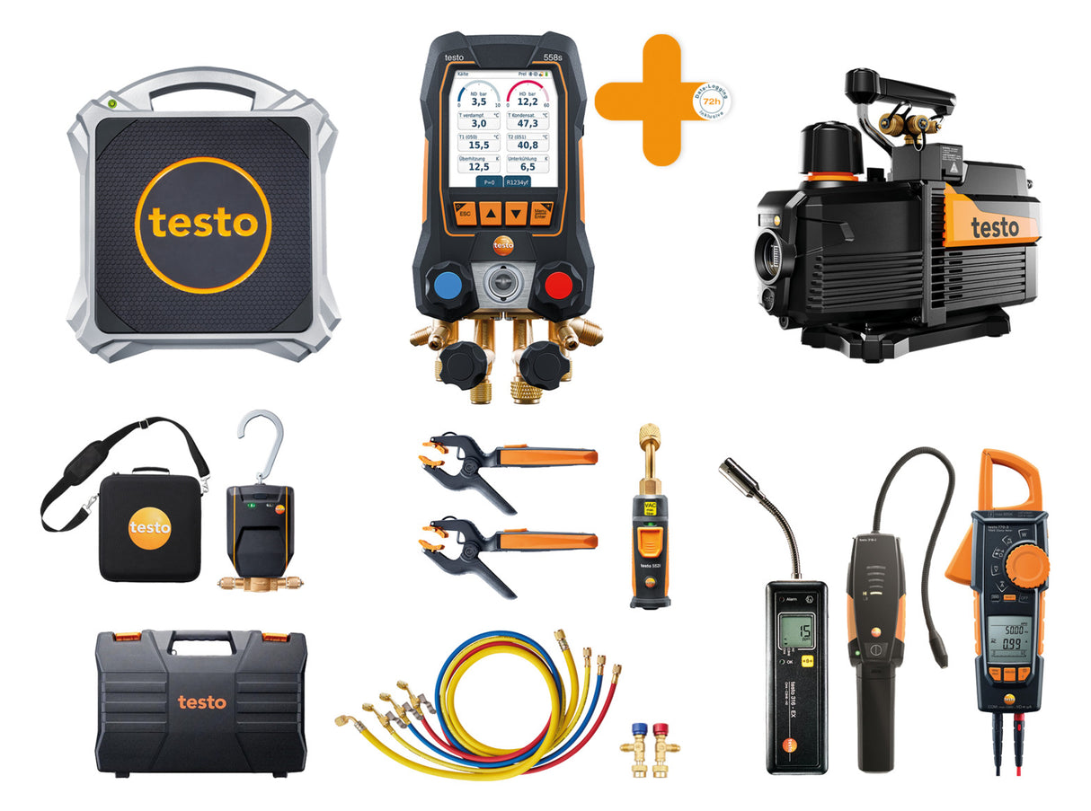 TESTO Wärmepumpen-Set L testo 558s 0564 1070