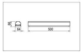 RIDI Kompaktgeräteträger ws 11p 500mm VLMF-A 500-11