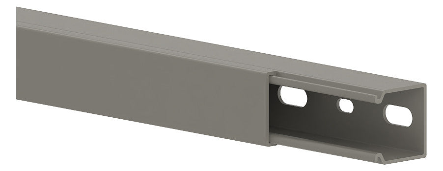 GGK Leitungsführungskanal Kst gr RAL7030 LFG 25x25 25x25x2000mm unbeh
