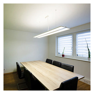 REGIOLUX LED-Pendelleuchte 1LED 4000K si kayak-KYHI/1200 4900 840 ET 4938lm Konv