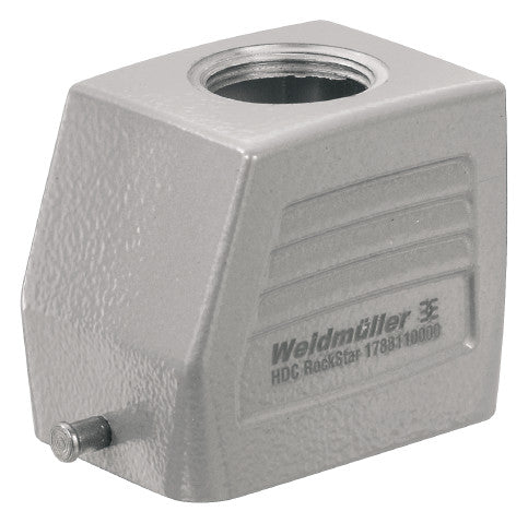 WEIDMÜLLER Tüllengehäuse Längsbügel alu HDC 06B TOLU 1M20G IP66 75x52x43mm oben