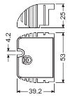 OSRAM Zugentlastung Ersatzteil Optotronic OT CABLE CLAMP E-STYLE