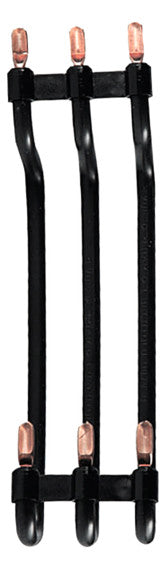 DOEPKE Phasenschiene 3ph 17,5mm 125mm RVS 3.125.120 10qmm 63A Stift isol