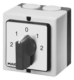 MAICO Lastschalter 3p Polumschalter 16A WP 1 Komplettgerät IP65 f.Frontbef